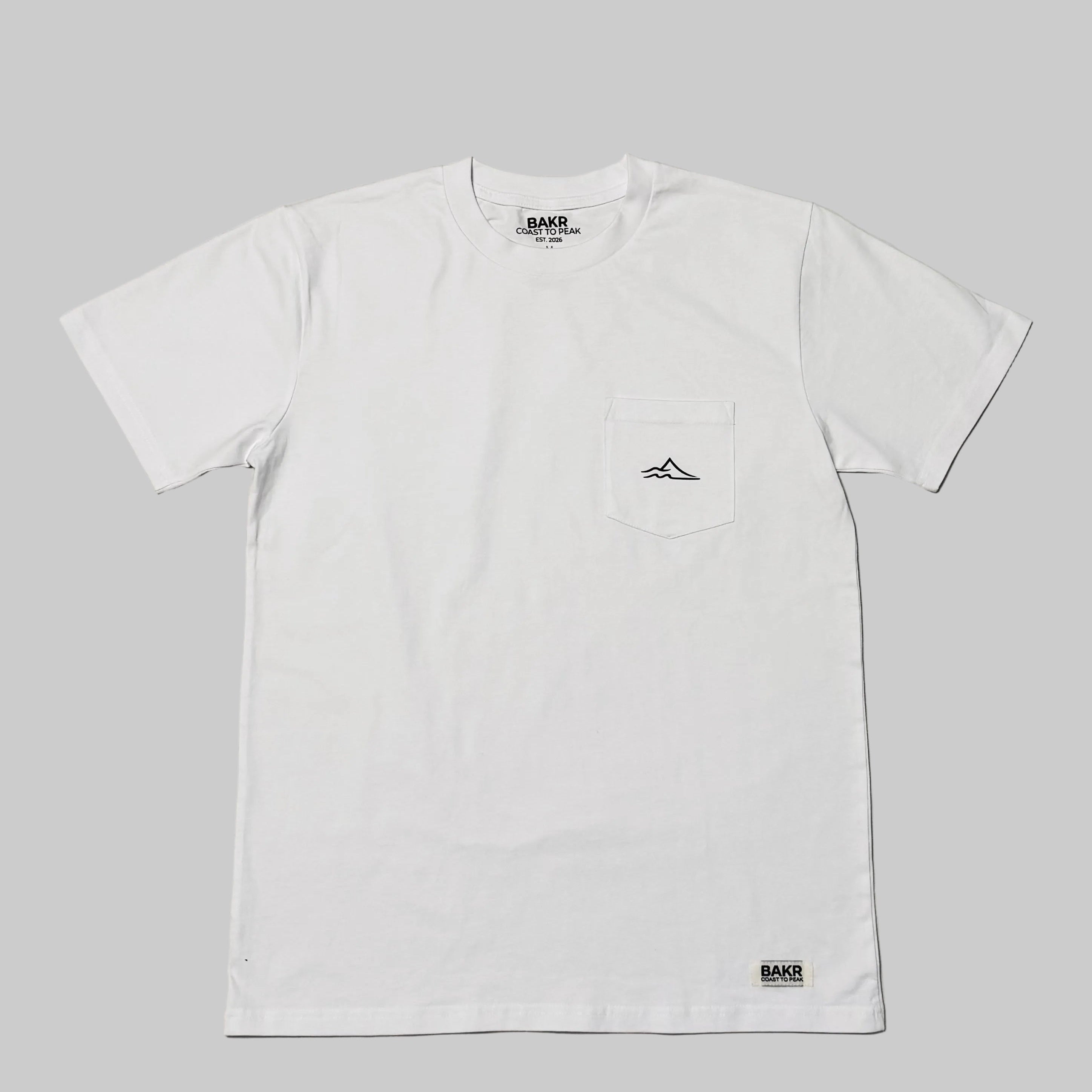 BAKR Point Pocket Tee - Coastal Series