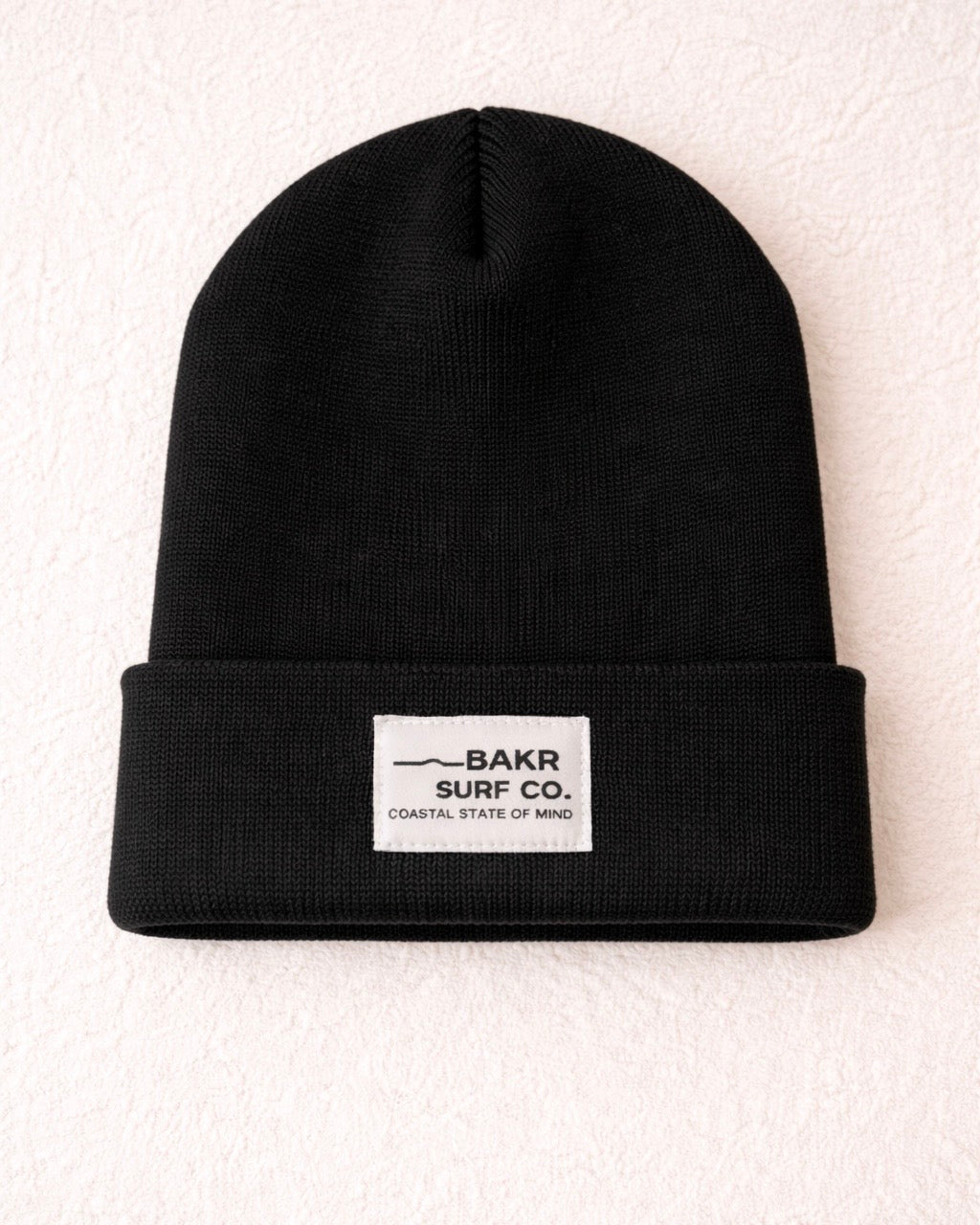 Coastal Beanie - Ribbed Knit Cuffed Beanie | BAKR
