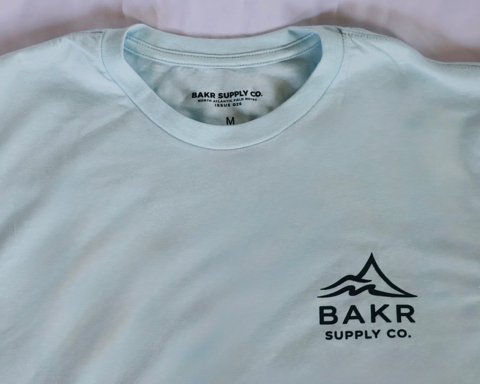BAKR Marine Forecast Tee — Ice Blue