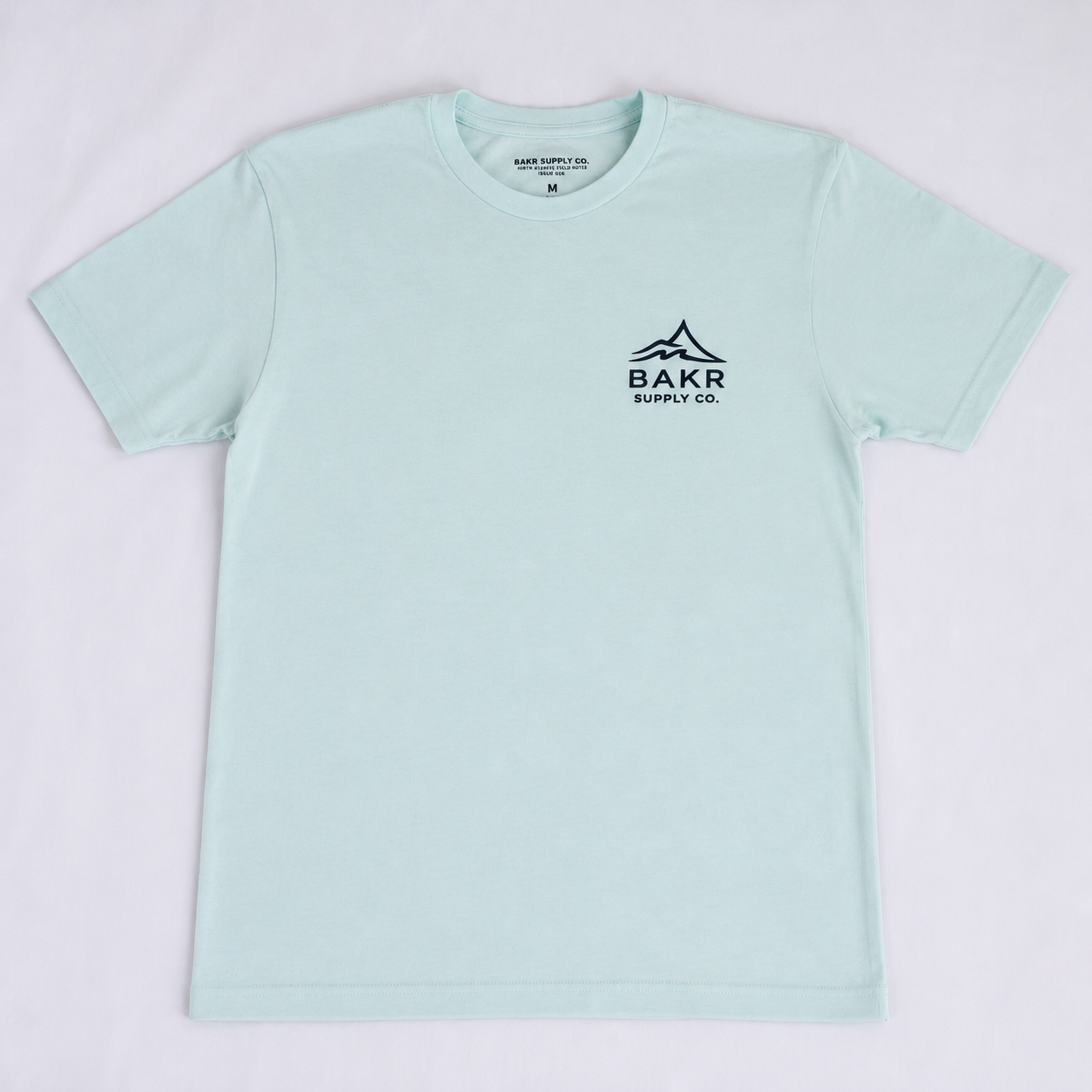 BAKR Marine Forecast Tee — Ice Blue