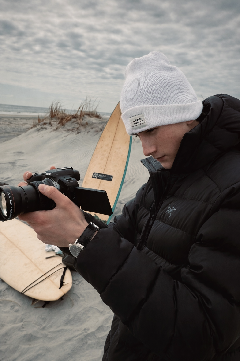 Coastal Beanie - Ribbed Knit Cuffed Beanie | BAKR